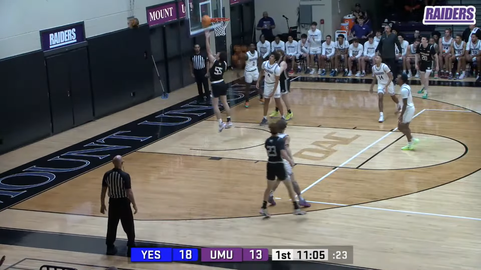 MBB HIGHLIGHTS YU MACS @ MOUNT UNION PURPLE RAIDERS 11-08-2024 , YU MACS Game Videos Nov 2024 – January 2025