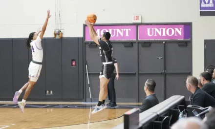 Macs Hold Off #19 Mount Union Comeback, Pull off Upset in Season Opener