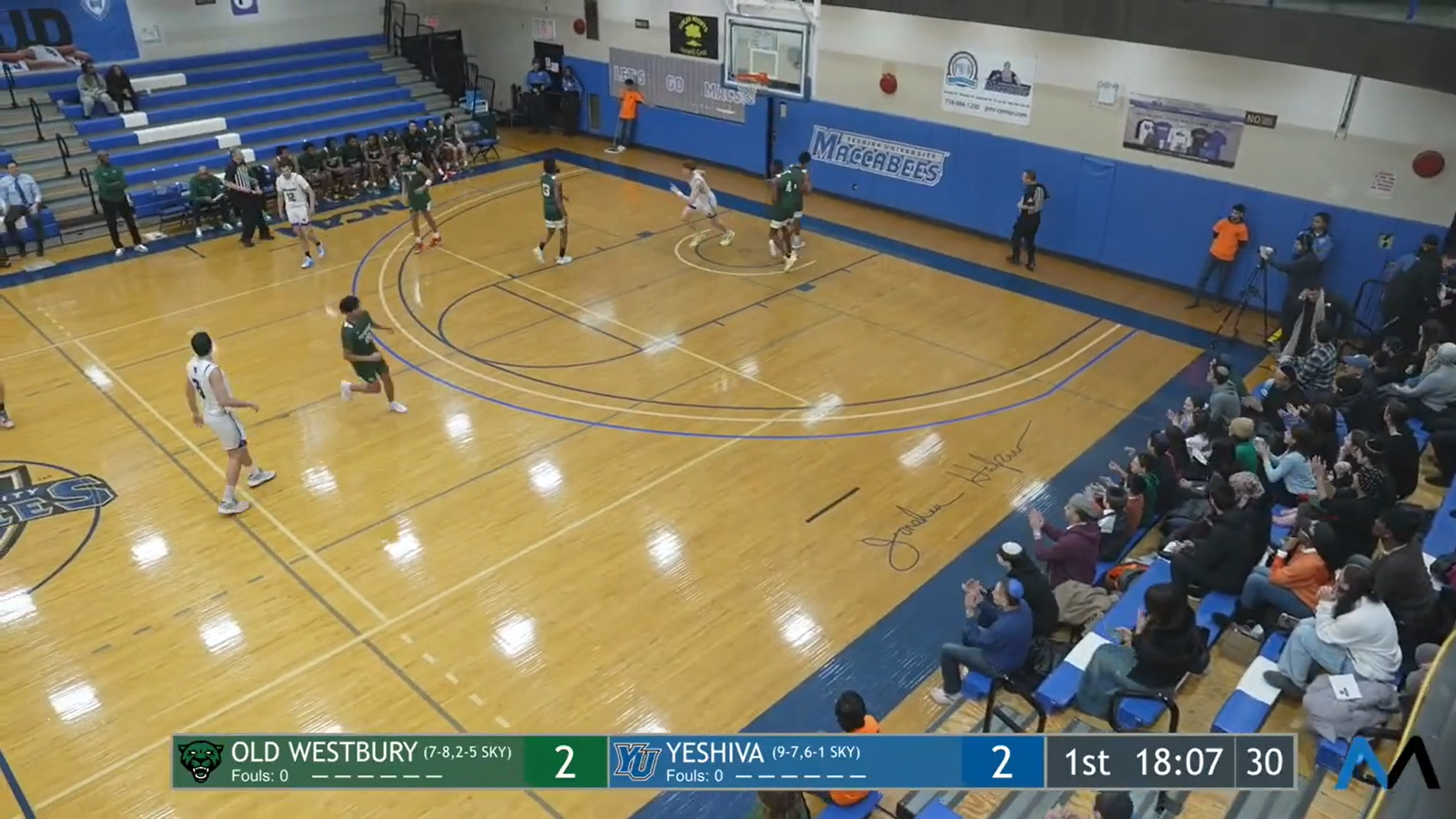 MBB HIGHLIGHTS YU MACS VS OLD WESTBURY PANTHERS 01-25-2025 , YU MACS Game Videos Nov 2024 – January 2025