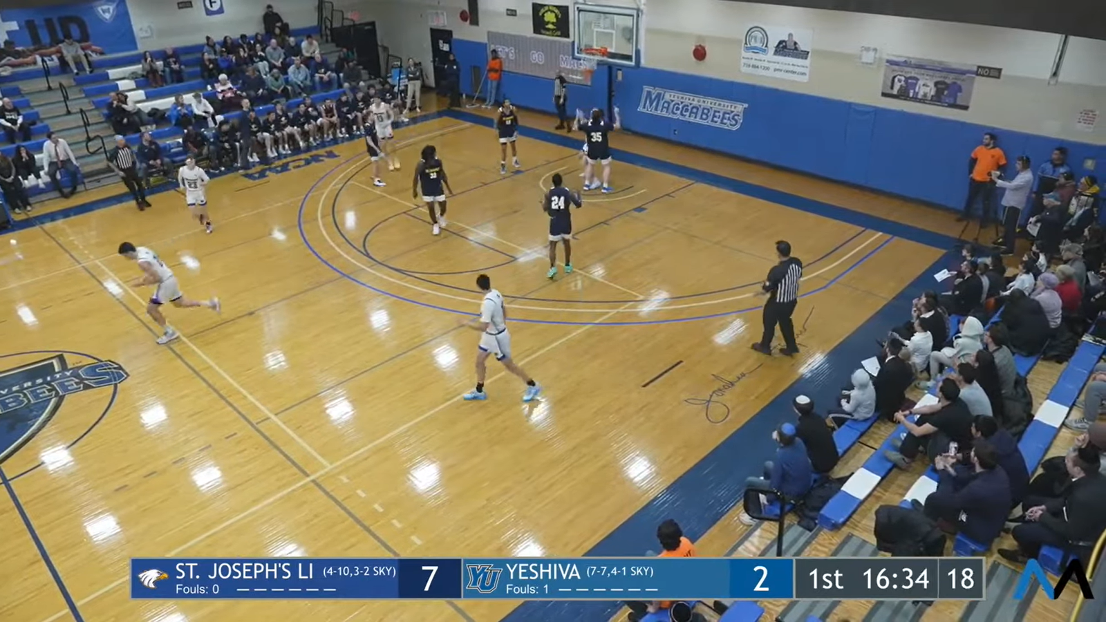 MBB HIGHLIGHTS YU MACS VS SJLI GOLDEN EAGLES 01-19-2025 , YU MACS Game Videos Nov 2024 – January 2025